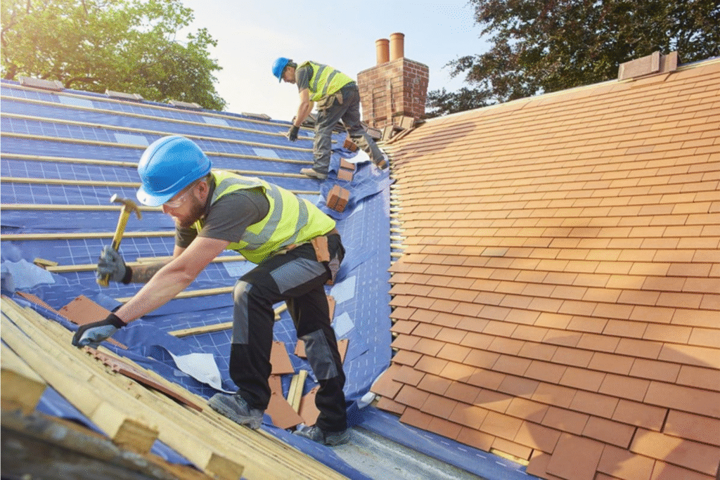 residential roof replacement