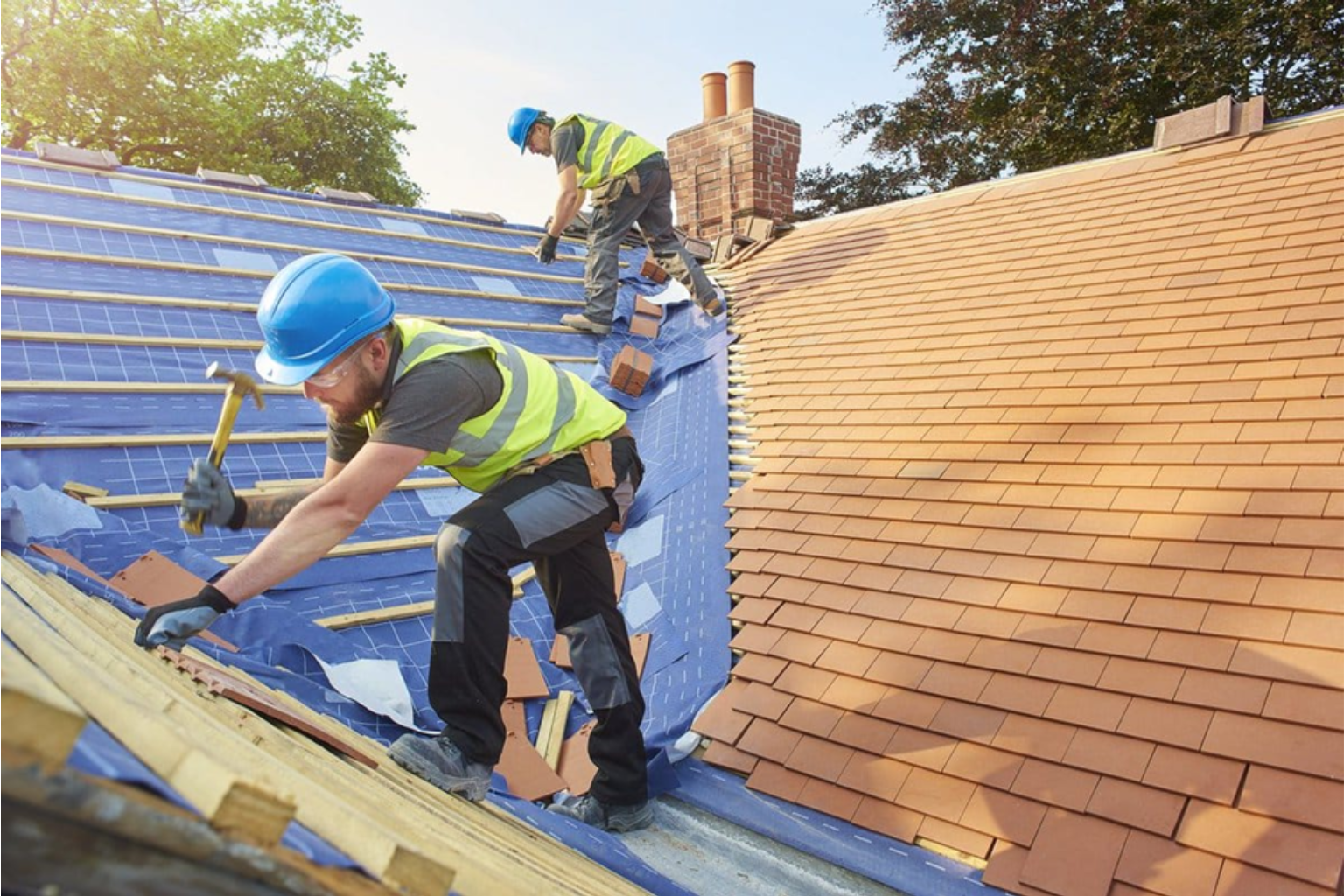 residential roof replacement