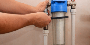 commercial water softener system installation