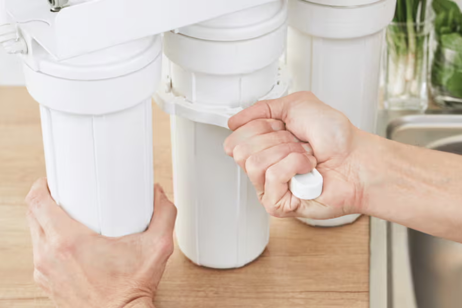 water quality testing and system tune-up