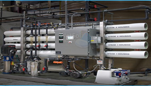 commercial water softener installation