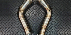audi rs6 c8 downpipes catless and catted
